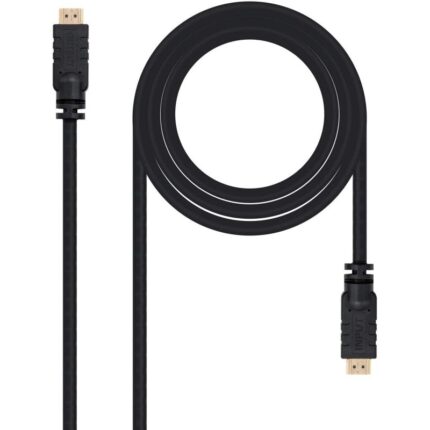 Cable HDMI 1.4 Nanocable 10.15.1815/ HDMI Macho - HDMI Macho/ 15m/ Negro