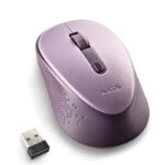 Ratón Inalámbrico NGS Dew Lilac/ Hasta 1600 DPI/ Lila