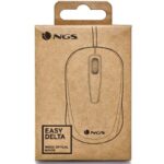 Ratón Mini NGS Easy Delta/ Hasta 1200 DPI