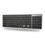 Teclado Inalámbrico por Bluetooth NGS Fortune-BT/ Gris