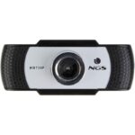 Webcam NGS Xpress Cam 720/ 1280 x 720 HD/ Blanco y Negro