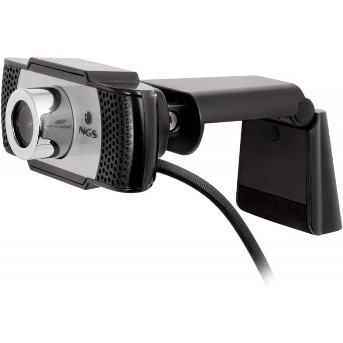 Webcam NGS Xpress Cam 720/ 1280 x 720 HD/ Blanco y Negro