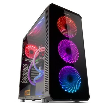 Caja Gaming Torre Nox Hummer TGX Rainbow