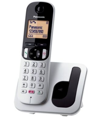 Teléfono Inalámbrico Panasonic KX-TGC250SPS/ Plata