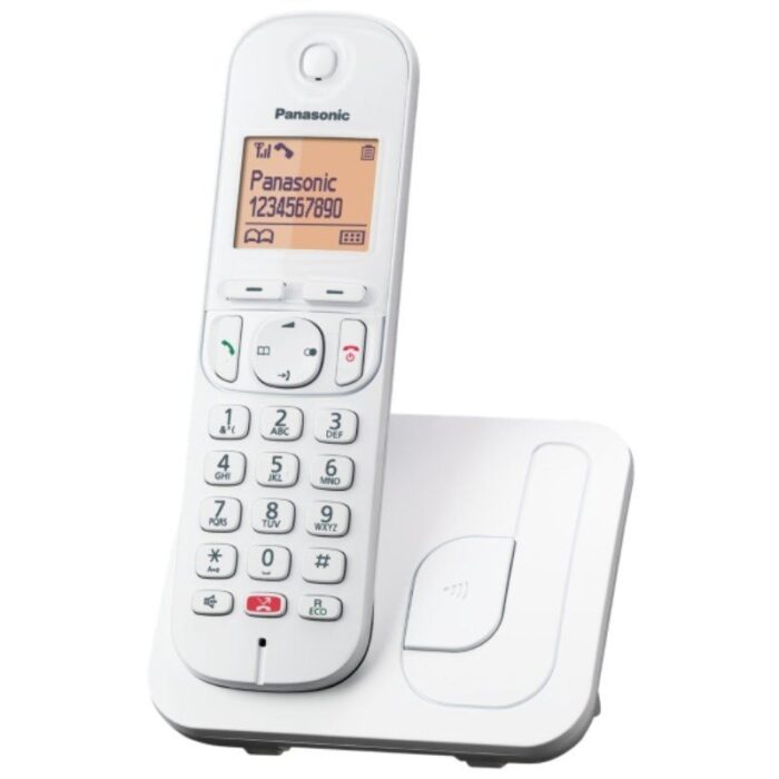 Teléfono Inalámbrico Panasonic KX-TGC250SPW/ Blanco