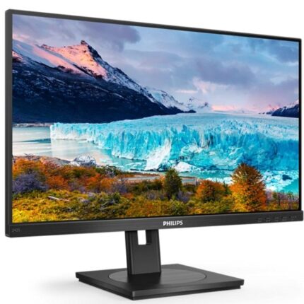 Monitor Profesional Philips S-Line 242S1AE 23.8"/ Full HD/ Multimedia/ Regulable en altura/Negro