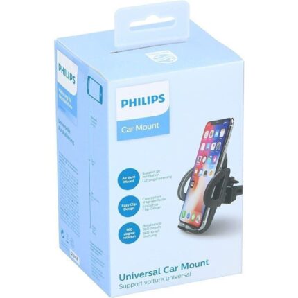 Soporte para Smartphone Philips DLK3531/ Negro