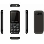 Teléfono Móvil Qubo P-180BK para Personas Mayores/ Negro