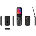 Teléfono Móvil Qubo P-210NW 4G para Personas Mayores/ Negro