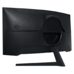 Monitor Gaming Ultrapanorámico Curvo Samsung Odyssey G5 LC34G55TWWP 34"/ UWQHD/ 1ms/ 165Hz/ VA/ Negro