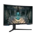 Smart Monitor Gaming Curvo Samsung Odyssey G6 S27BG650EU 27"/ QHD/ 1ms/ 240Hz/ VA/ Regulable en altura/ Smart TV/ Multimedia/ Negro