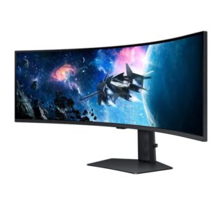 Monitor Gaming Ultrapanorámico Curvo Samsung Odyssey G9 S49CG954EU 49"/ Dual QHD/ 1ms/ 240Hz/ VA/ Regulable en altura/ Negro