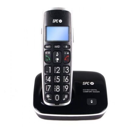 Teléfono Inalámbrico SPC Telecom 7608/ Negro