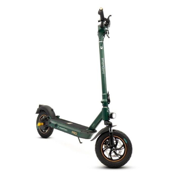 Patinete Eléctrico SmartGyro K2 Pro XL Forest Certificado/ Motor 1000W/ Ruedas 12"/ 25km/h /Autonomía 60km/ Verde Bosque