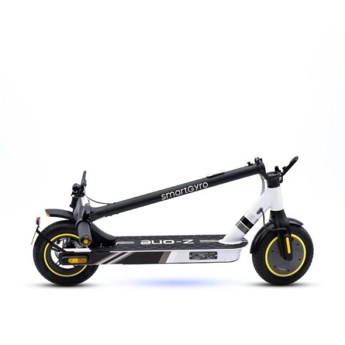 Patinete Eléctrico SmartGyro Z-ONE Certificado/ Motor 400W/ Ruedas 10"/ 25km/h/ Autonomía 30km/ Gris