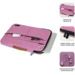 Funda Subblim Air Padding 360 Sleeve para Portátiles hasta 15.6"/ Rosa