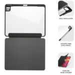 Funda Subblim Clear Shock Case para iPad Pro 11" 2024 M4/ Negra