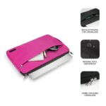 Funda Subblim Urban Laptop Sleeve para Portátiles hasta 15.6"/ Rosa