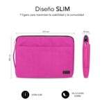 Funda Subblim Urban Laptop Sleeve para Portátiles hasta 15.6"/ Rosa