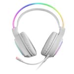 Auriculares Gaming con Micrófono Mars Gaming MHRGB/ Jack 3.5/ Blancos