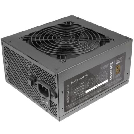 Fuente de Alimentación Mars Gaming MPB750S/ 750W/ Ventilador 12cm/ 80 Plus Bronze