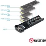 Caja Externa para Disco SSD M.2 NVMe TooQ TQE-2201B/ USB 3.1 Gen2/ Sin tornillos