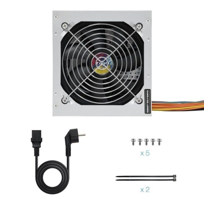 Fuente de Alimentación TooQ TQAPOLO-500SP/ 500W/ Ventilador 12cm