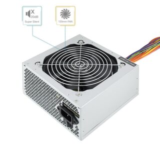 Fuente de Alimentación Tooq TQEP-500SSE-O OEM/ 500W/ Ventilador 12cm