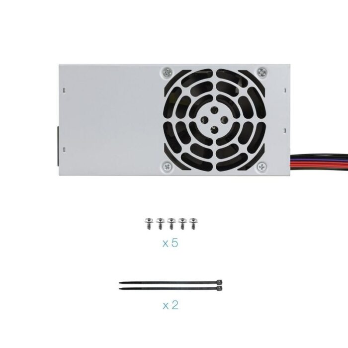 Fuente de Alimentación TFX TooQ TQEP-TFX500S-O/ 500W/ Ventilador 8cm