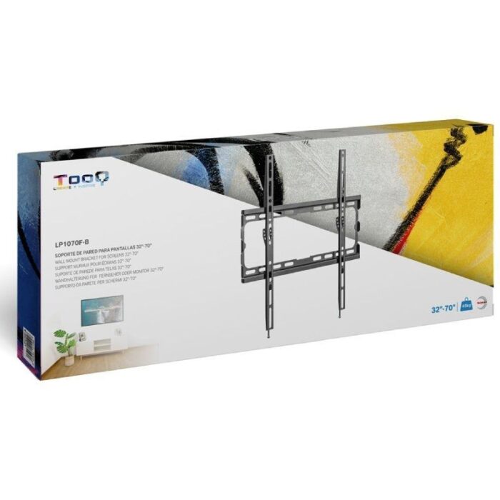 Soporte de Pared Fijo TooQ LP1070F-B para TV de 32-70"/ hasta 45kg