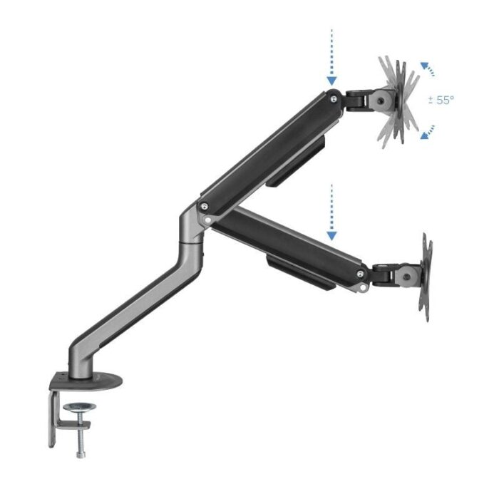 Soporte para Monitor TooQ DB4032TNR-G/ hasta 9kg