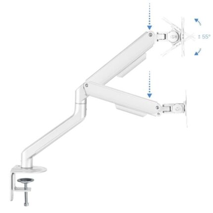 Soporte para Monitor TooQ DB4032TNR-W/ hasta 9kg