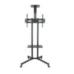 Soporte de Suelo Inclinable/ Ajustable TooQ FS1470M-B para TV de 37-70"/ hasta 50kg