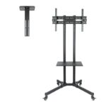 Soporte de Suelo Inclinable/ Ajustable TooQ FS1470M-B para TV de 37-70"/ hasta 50kg