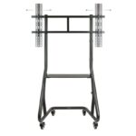 Soporte de Suelo con Ruedas TooQ FS20200M-B para TV de 60-105"/ hasta 100kg