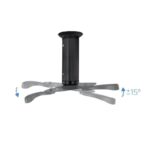 Soporte de Techo para Proyector TooQ PJ1010TN-B/ Inclinable-Giratorio/ hasta 10kg