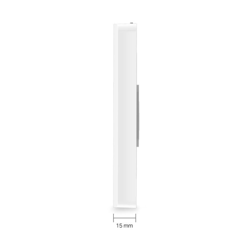 Punto de Acceso Inalámbrico TP-Link Omada EAP235-WALL PoE 1200Mbps/ 2.4GHz 5GHz/ Antenas de 4dBi/ WiFi 802.11ac/a/n/b/g 802.3af/at