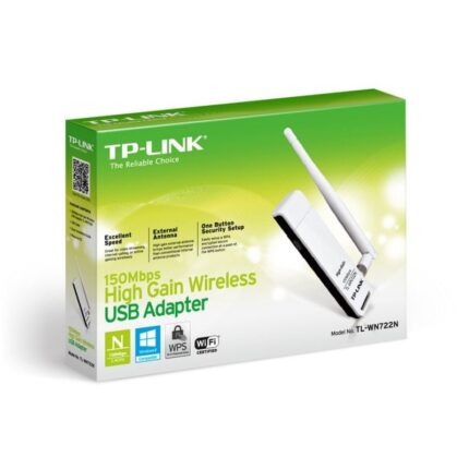 Adaptador USB - WiFi TP-Link TL-WN722N/ 150Mbps