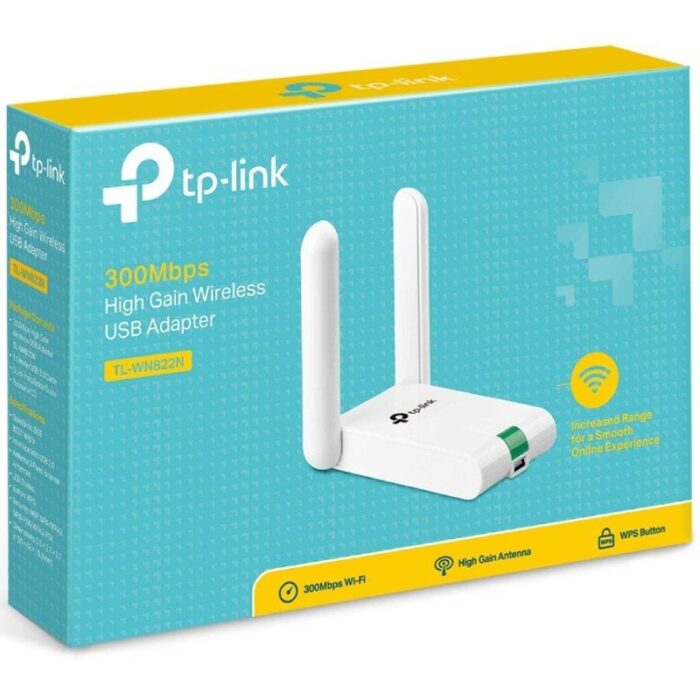 Adaptador USB - WiFi TP-Link TL-WN822N/ 300Mbps