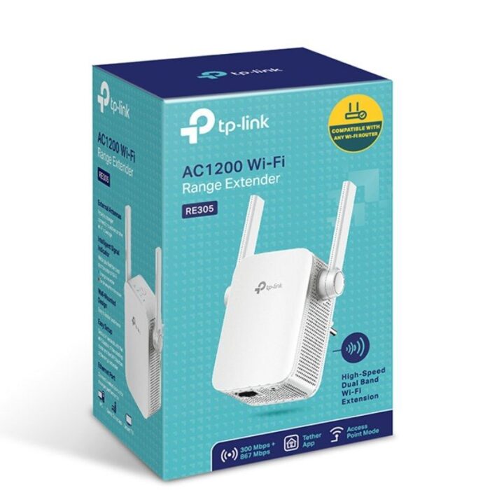 Repetidor Inalámbrico TP-Link RE305 1200Mbps/ 2 Antenas