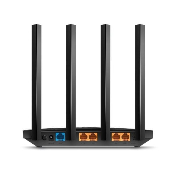 Router Inalámbrico TP-Link Archer C6 1200Mbps/ 2.4GHz 5GHz/ 5 Antenas/ WiFi 802.11ac/n/a - b/g/n