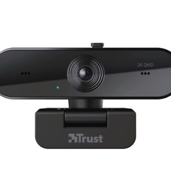 Webcam Trust TW-250/ Enfoque Automático/ 2560 x 1440 QHD