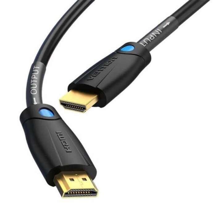 Cable HDMI 2.0 4K Vention AAMBI/ HDMI Macho - HDMI Macho/ 3m/ Negro