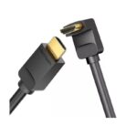 Cable HDMI 2.0 4K Acodado 90º Vention AARBH/ HDMI Macho - HDMI Macho/ 2m/ Negro