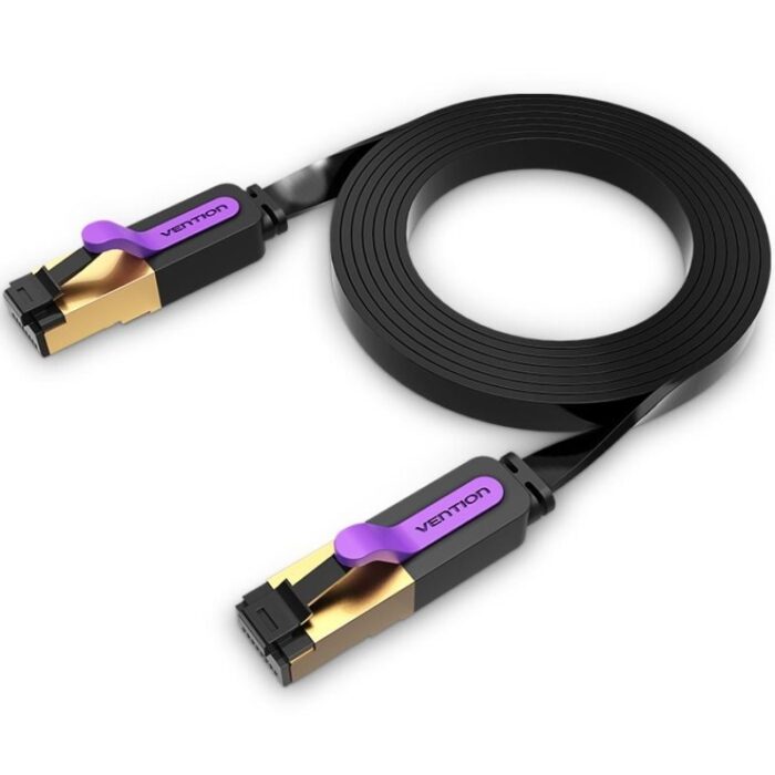 Cable de Red RJ45 STP Vention ICABK Cat.7/ 8m/ Negro