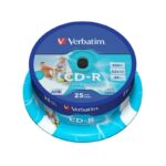 CD-R Verbatim AZO Imprimible 52X/ Tarrina-25uds