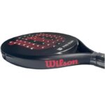 Pala de Pádel Wilson Pro Staff Team TX V2/ Negra y Roja