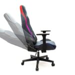 Silla Gaming Woxter Stinger Station Elite/ Luces LED/ Azul y Rosa