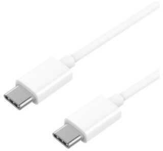 Cable USB 2.0 Tipo C Xiaomi SJV4108GL/ USB Tipo-C Macho - USB Tipo-C Macho/ 1.5m/ Blanco