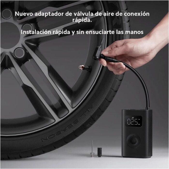 Mini Compresor Xiaomi Portable Electric Air Compressor 2/ 2000 mAh/ 150 psi